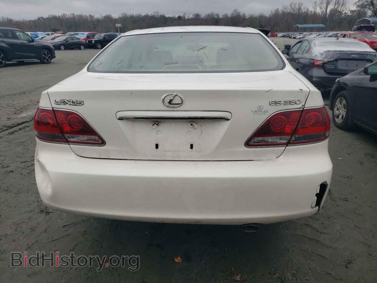 2005 LEXUS ES330 - VIN: JTHBA30G455063390 - Фото 6