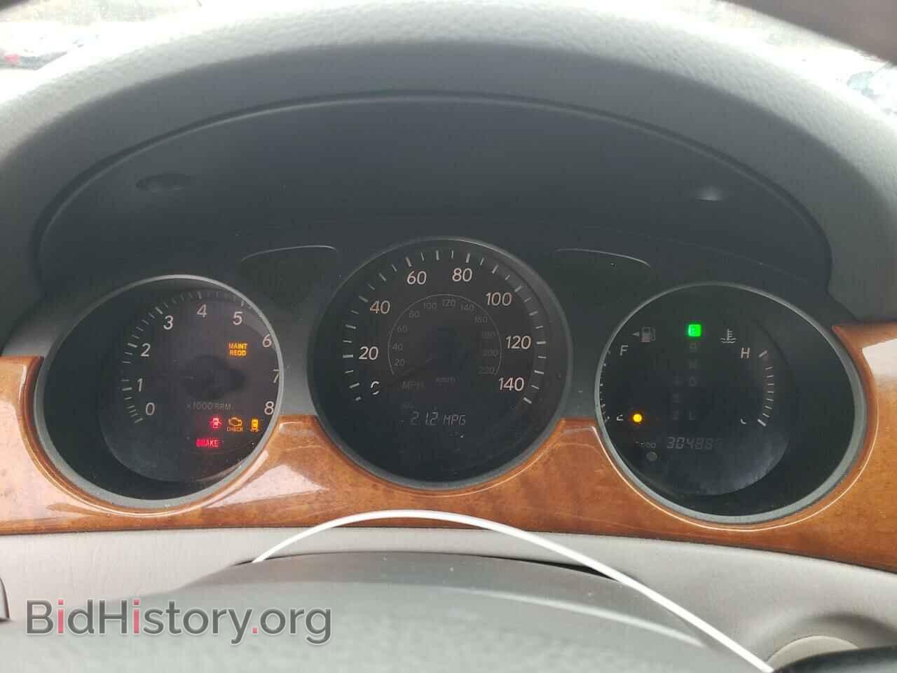 2005 LEXUS ES330 - VIN: JTHBA30G455063390 - Фото 9