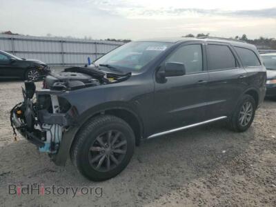 2017 Dodge DURANGO SXT, черный — VIN 1C4RDJAG0HC799169, Copart