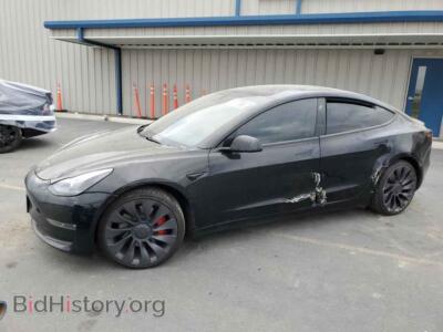 2021 Tesla MODEL 3, black — VIN 5YJ3E1EC6MF030196, Copart
