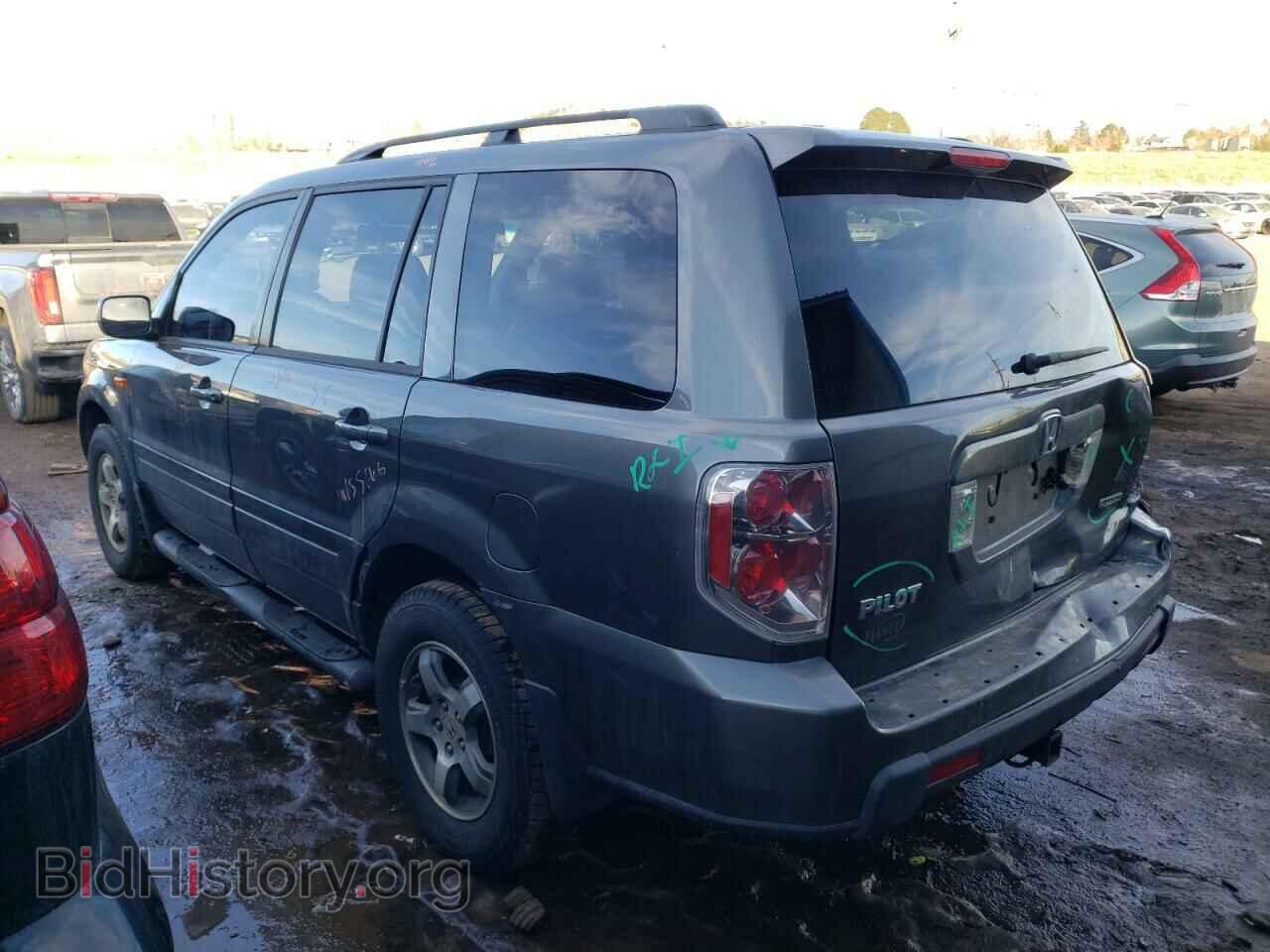 2007 HONDA PILOT - VIN: 2HKYF18747H506713 - Фото 2