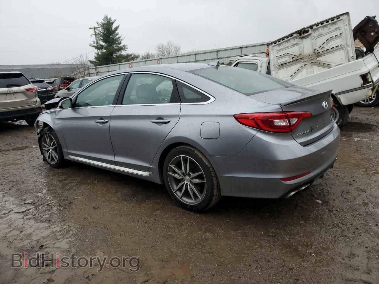 2017 HYUNDAI SONATA - VIN: 5NPE34AB2HH496812 - Фото 2