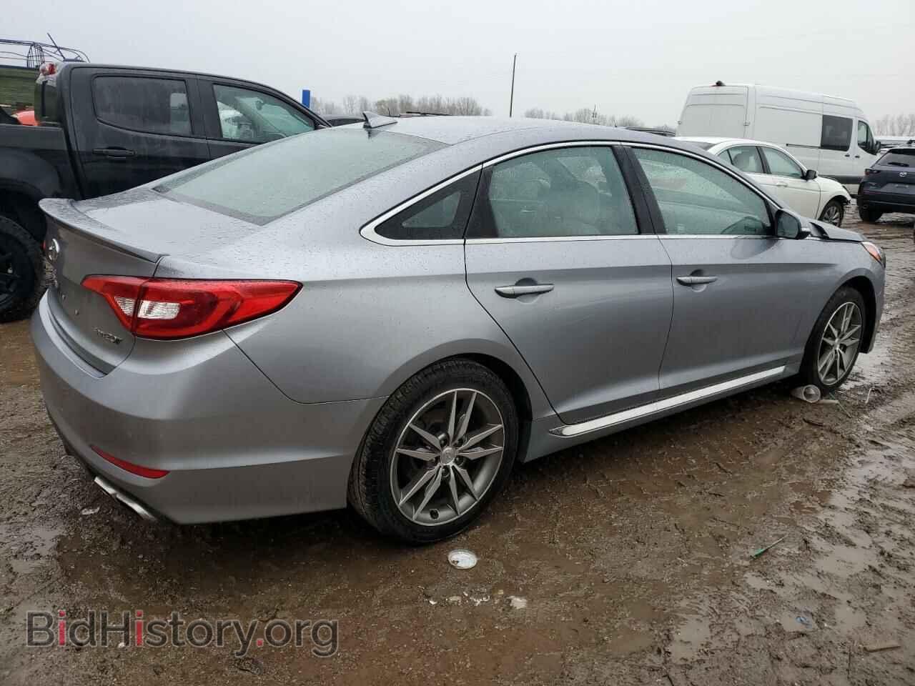 2017 HYUNDAI SONATA - VIN: 5NPE34AB2HH496812 - Фото 3