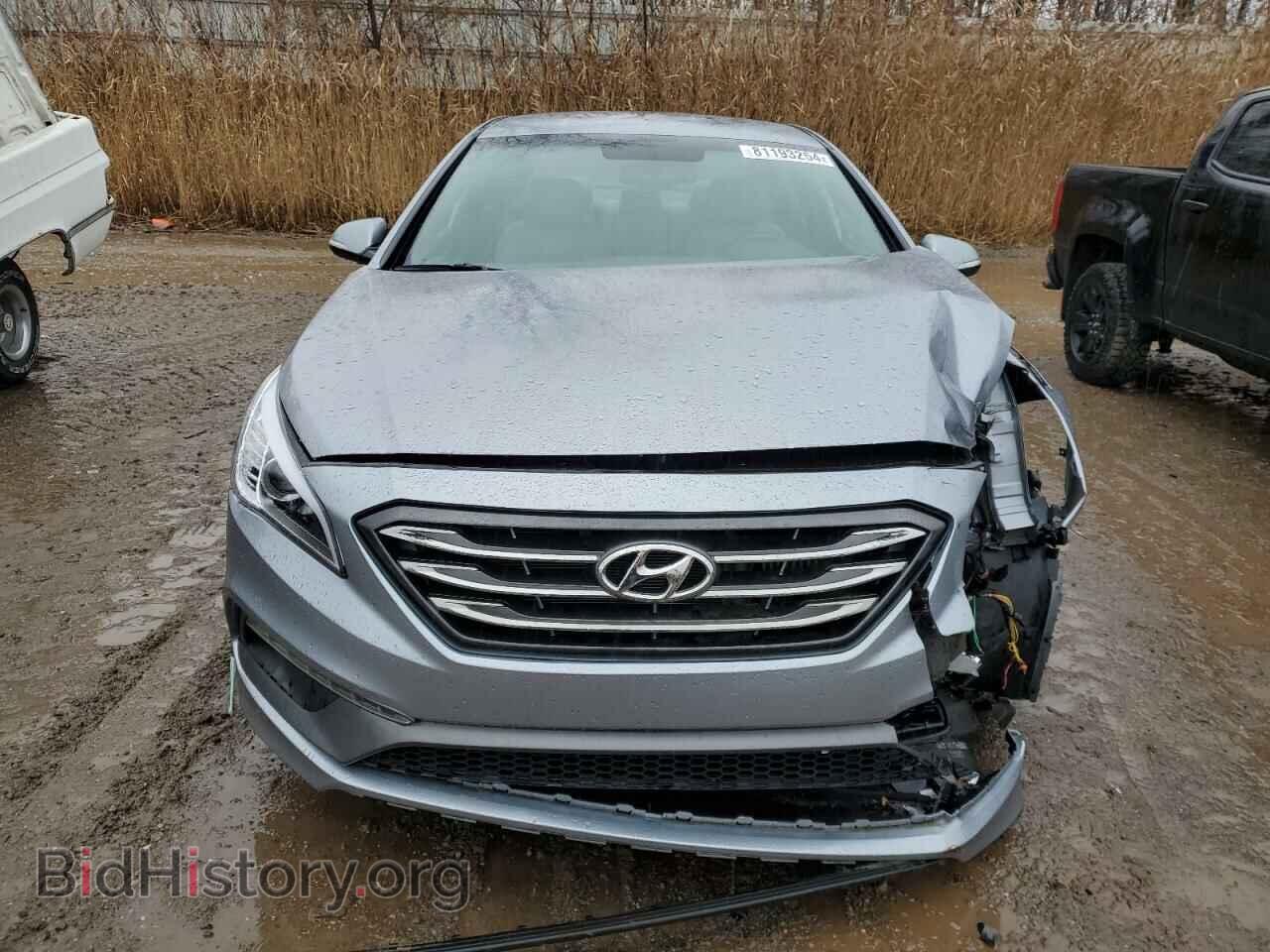 2017 HYUNDAI SONATA - VIN: 5NPE34AB2HH496812 - Фото 5