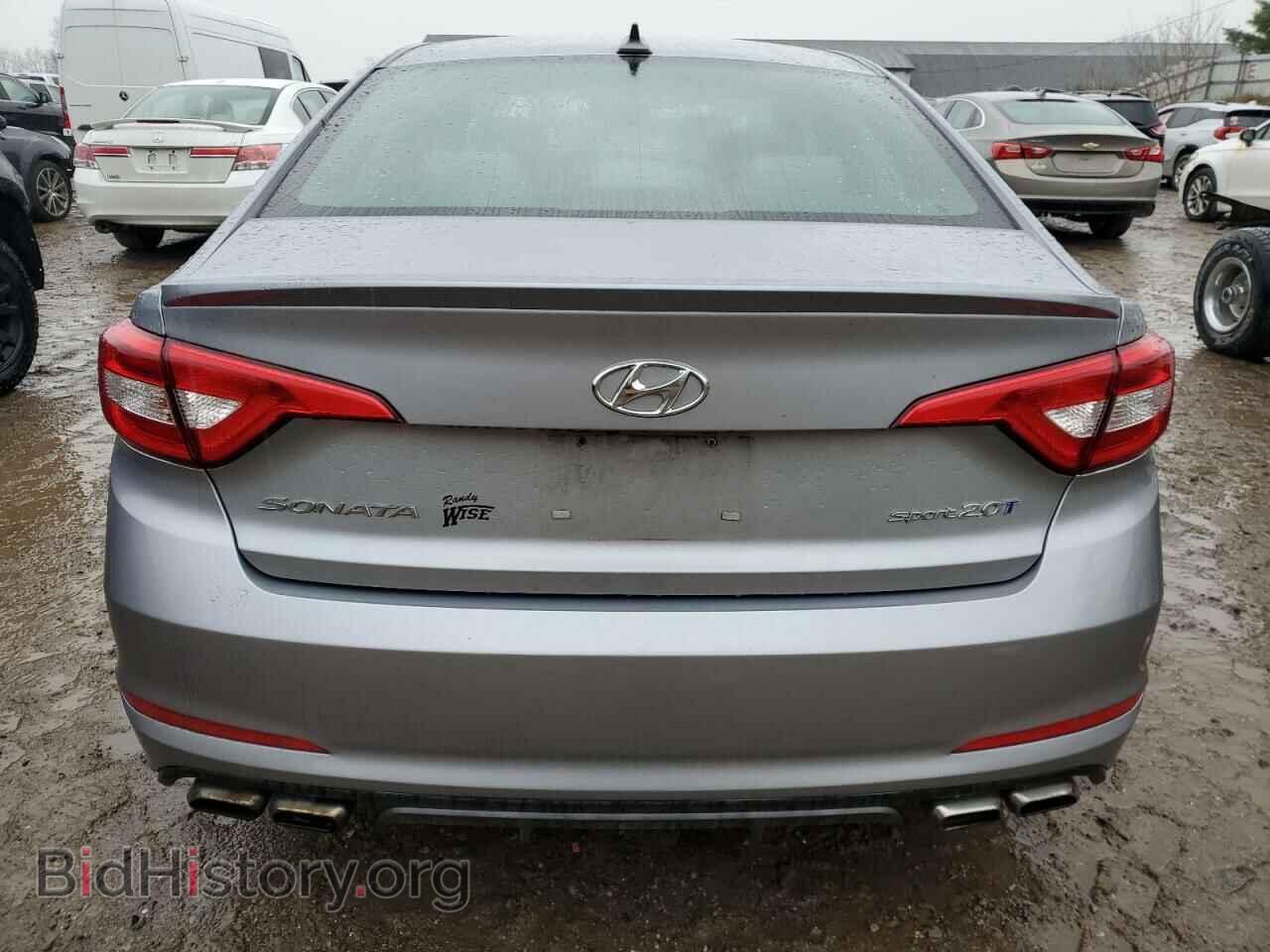 2017 HYUNDAI SONATA - VIN: 5NPE34AB2HH496812 - Фото 6