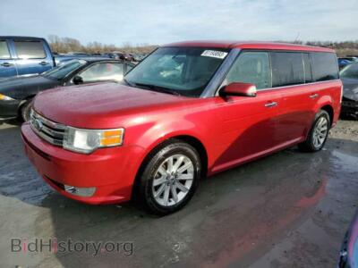 2012 Ford FLEX SEL, красный — VIN 2FMGK5CC8CBD05188, Copart