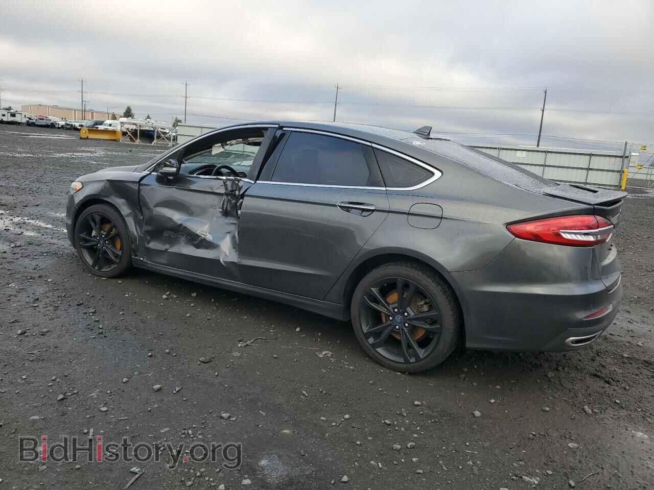 2019 FORD FUSION - VIN: 3FA6P0D97KR114388 - Фото 2