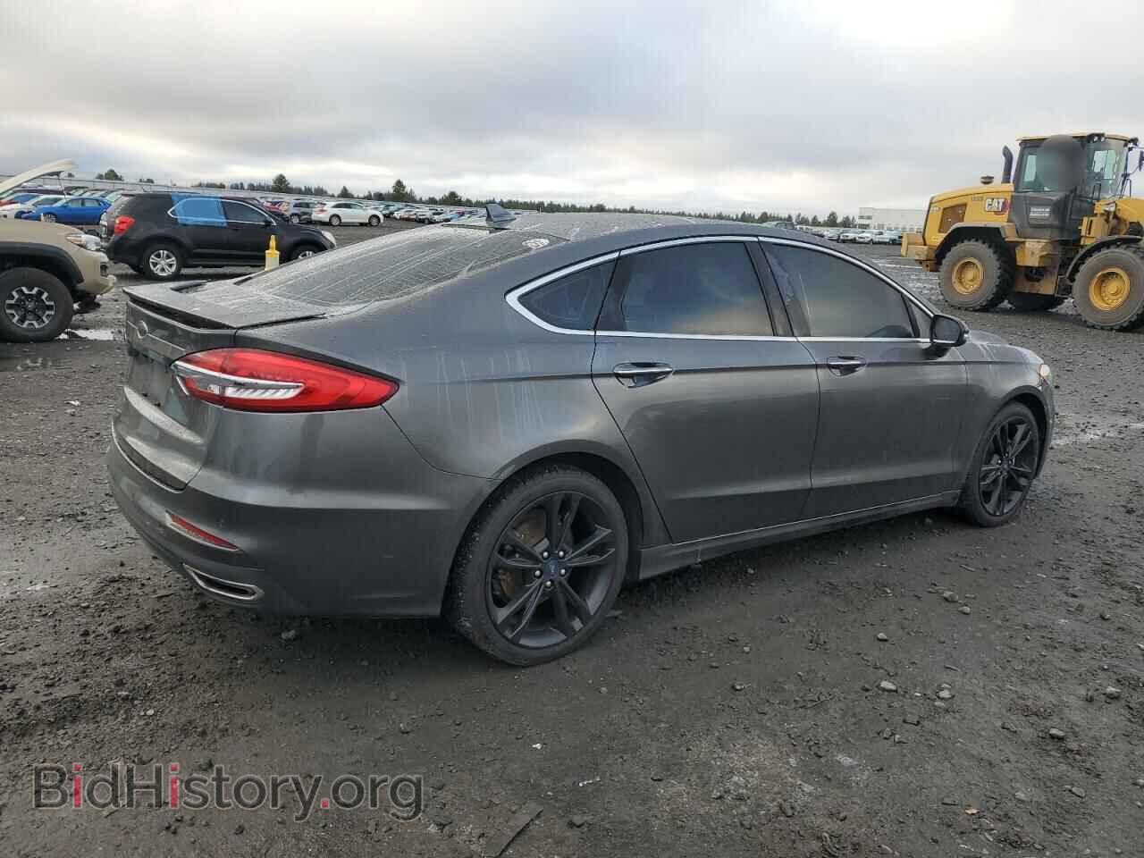 2019 FORD FUSION - VIN: 3FA6P0D97KR114388 - Фото 3