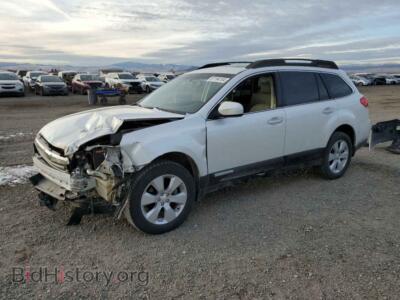 2011 Subaru LEGACY 2.5I Limited, белый — VIN 4S4BRBKC7B3374491, Copart