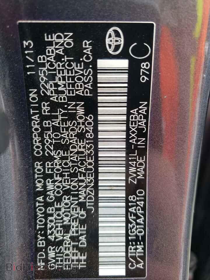 2014 TOYOTA PRIUS - VIN: JTDZN3EU0E3318406 - Фото 13