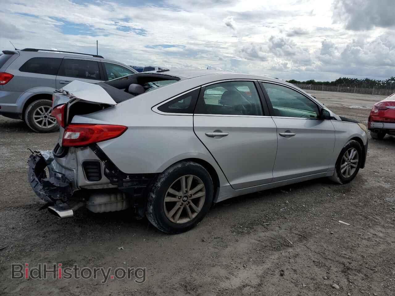 2015 HYUNDAI SONATA - VIN: 5NPE24AF2FH045883 - Фото 3