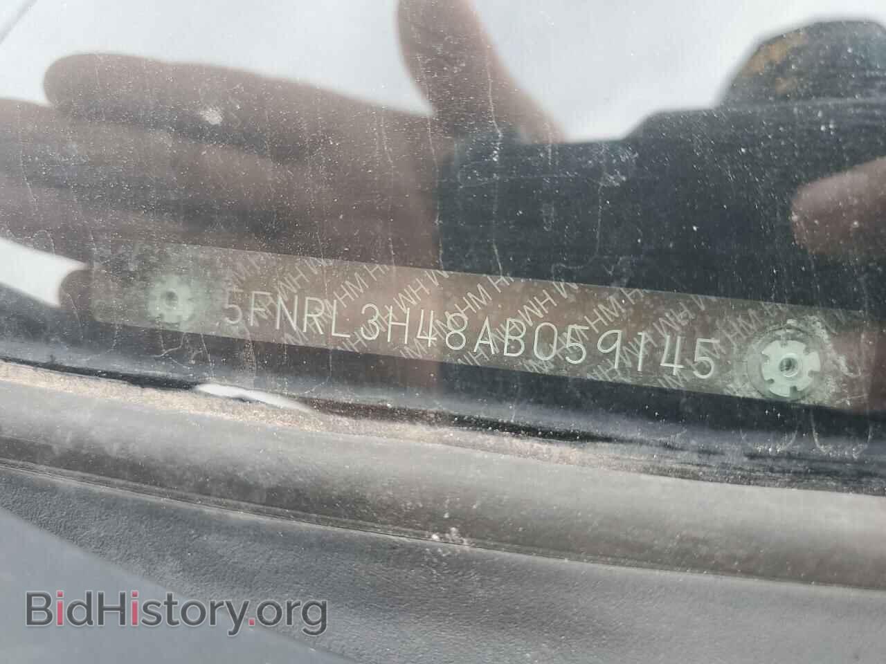 2010 HONDA All Models - VIN: 5FNRL3H48AB059145 - Фото 13