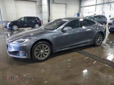 2016 Tesla MODEL S, темно-серый — VIN 5YJSA1E17GF157128, Copart