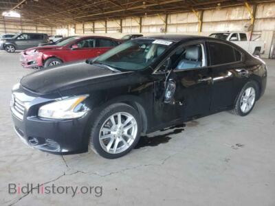 2012 Nissan MAXIMA S, black — VIN 1N4AA5AP8CC819082, Copart
