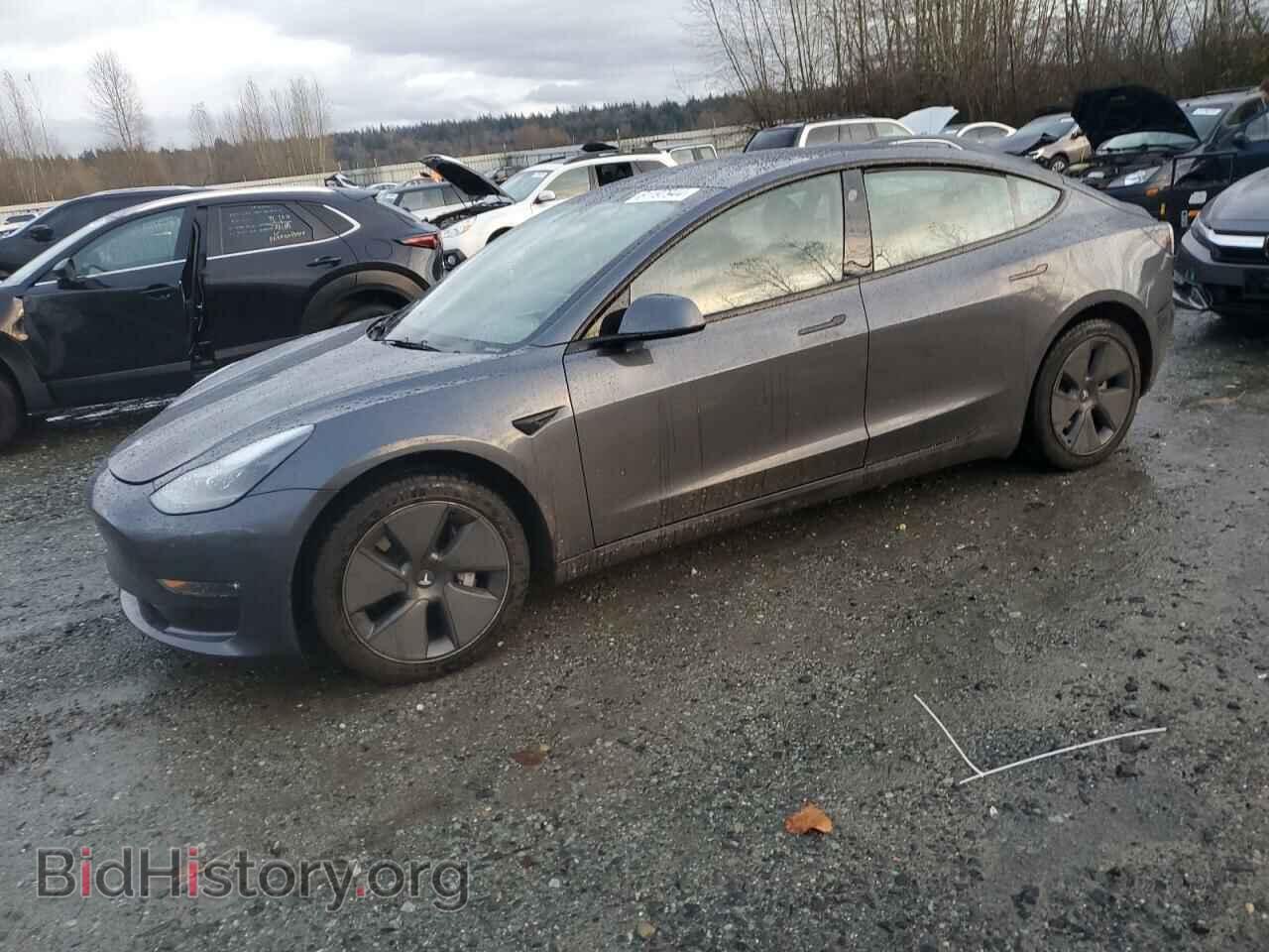 Photo 5YJ3E1EB2NF193114 - TESLA MODEL 3 2022