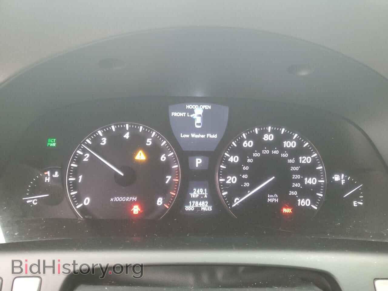 2008 LEXUS LS460 - VIN: JTHBL46F685082672 - Фото 9