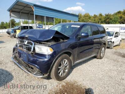 2017 Dodge DURANGO SXT, blue — VIN 1C4RDHAG8HC833397, Copart