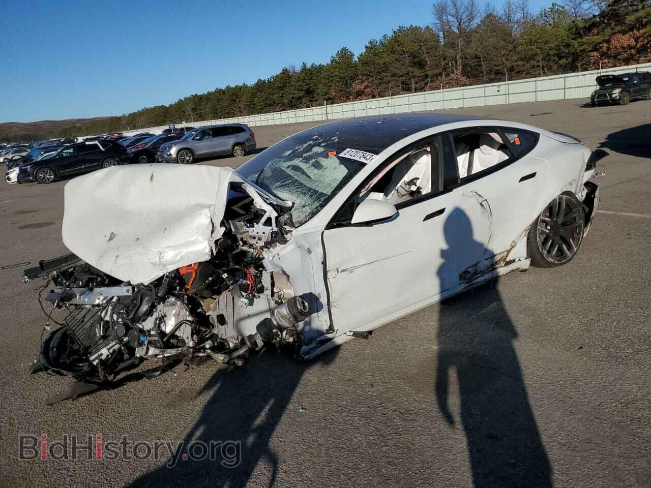 Фотография 5YJSA1E66NF473788 - TESLA MODEL S 2022