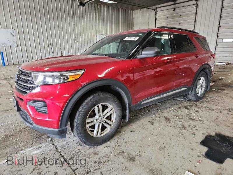 2020 Ford EXPLORER XLT (VIN 1FMSK8DH1LGB09947) — photo 1 of 13, Copart, damage: side