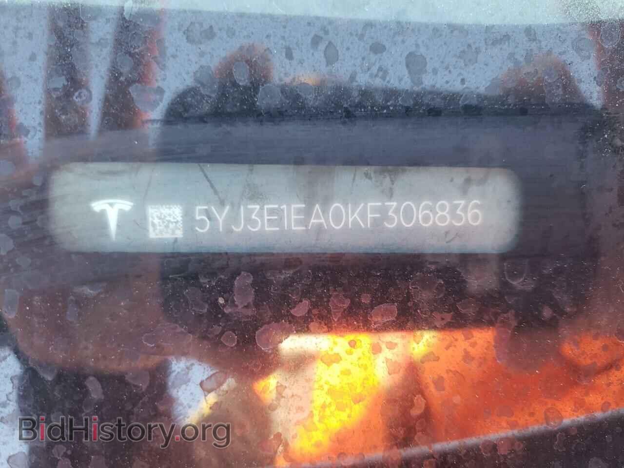 2019 TESLA MODEL 3 - VIN: 5YJ3E1EA0KF306836 - Photo 12