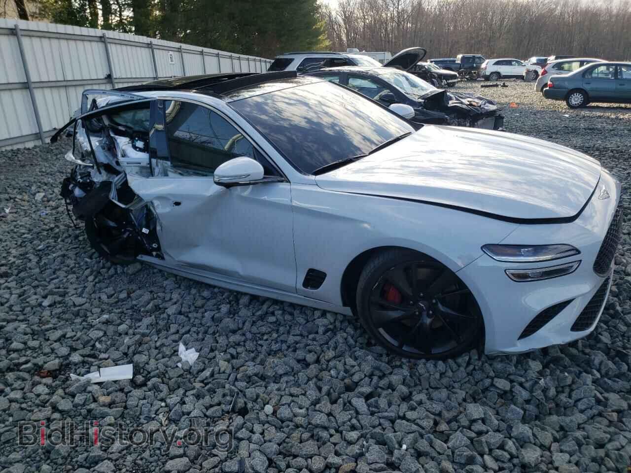 2022 GENESIS G70 BASE - VIN: KMTG54TE2NU091076 - Photo 4