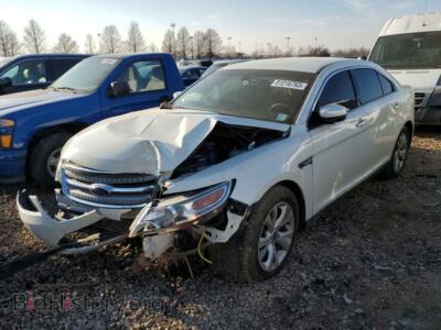 2012 Ford TAURUS Taurus SEL, white — VIN 1FAHP2EW4CG135149, Copart