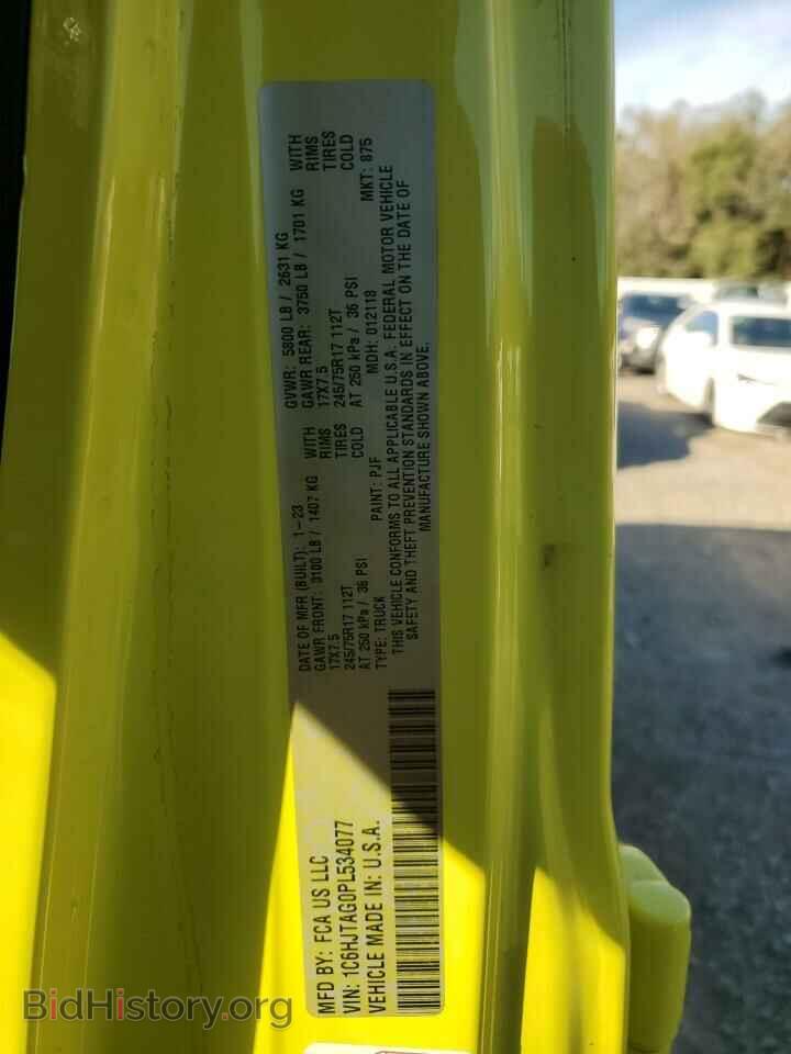 2023 JEEP GLADIATOR - VIN: 1C6HJTAG0PL534077 - Фото 12