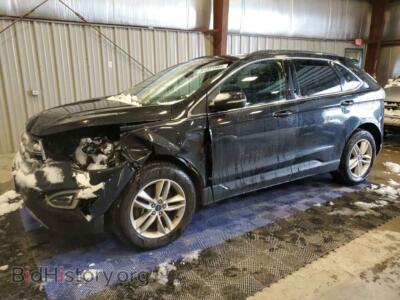 2015 Ford EDGE SEL, black — VIN 2FMTK4J8XFBB22967, Copart