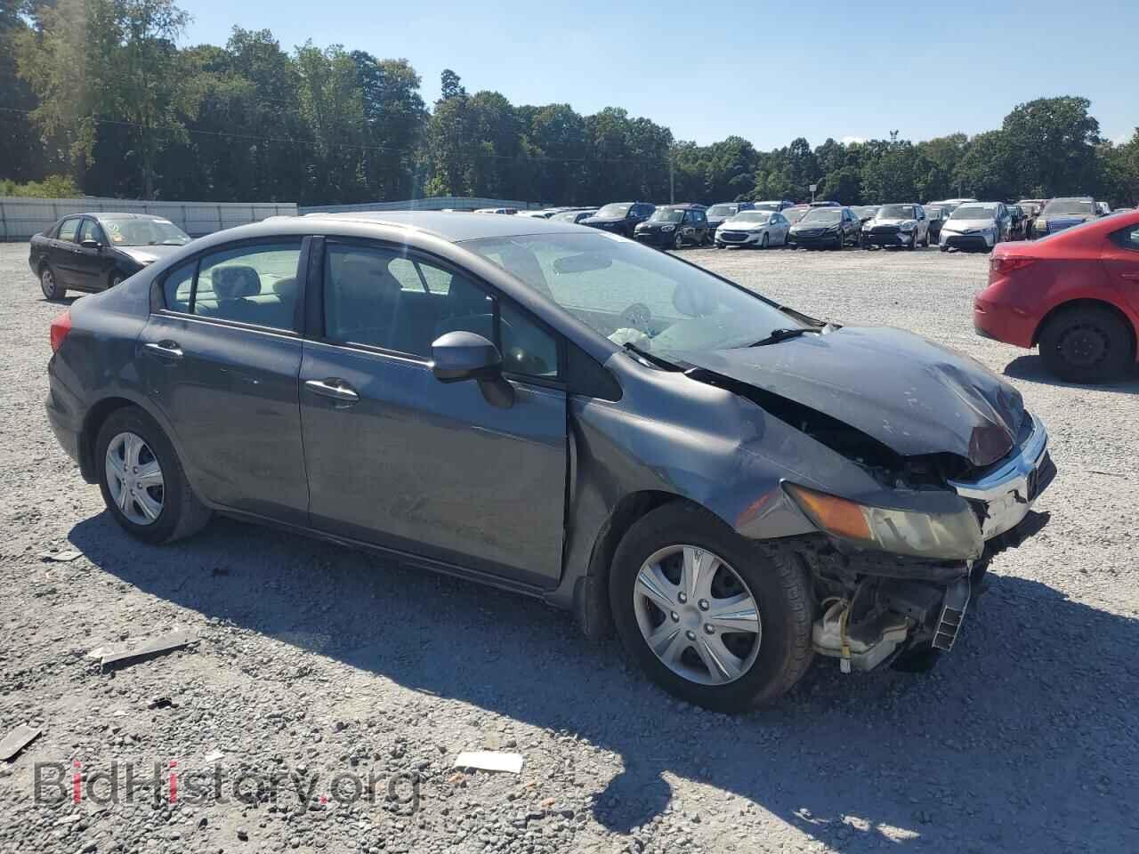 2012 HONDA CIVIC - VIN: 19XFB2F53CE035341 - Фото 4