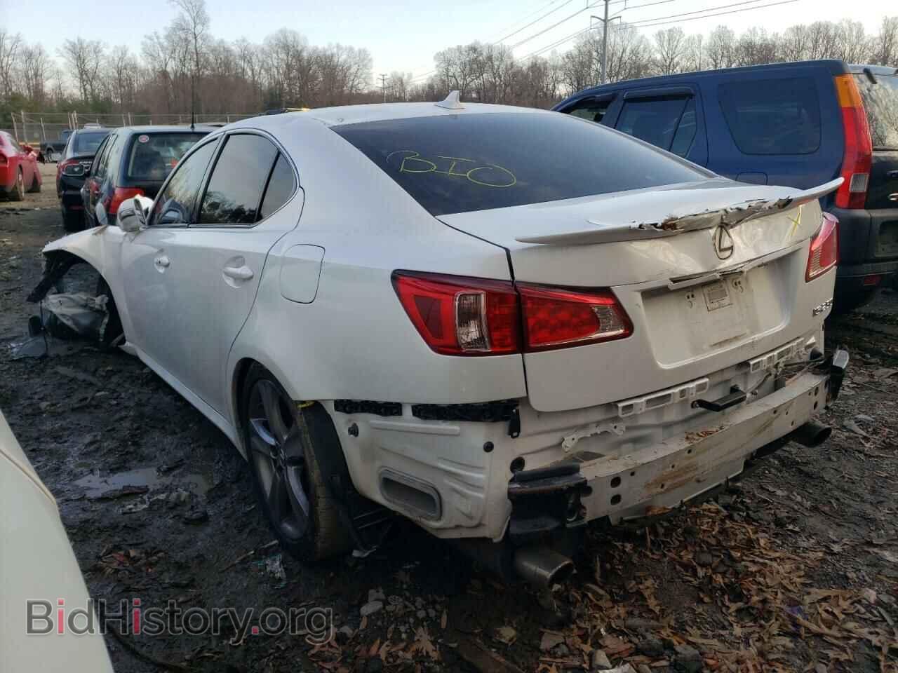 2011 LEXUS IS - VIN: JTHBF5C20B5145464 - Фото 2
