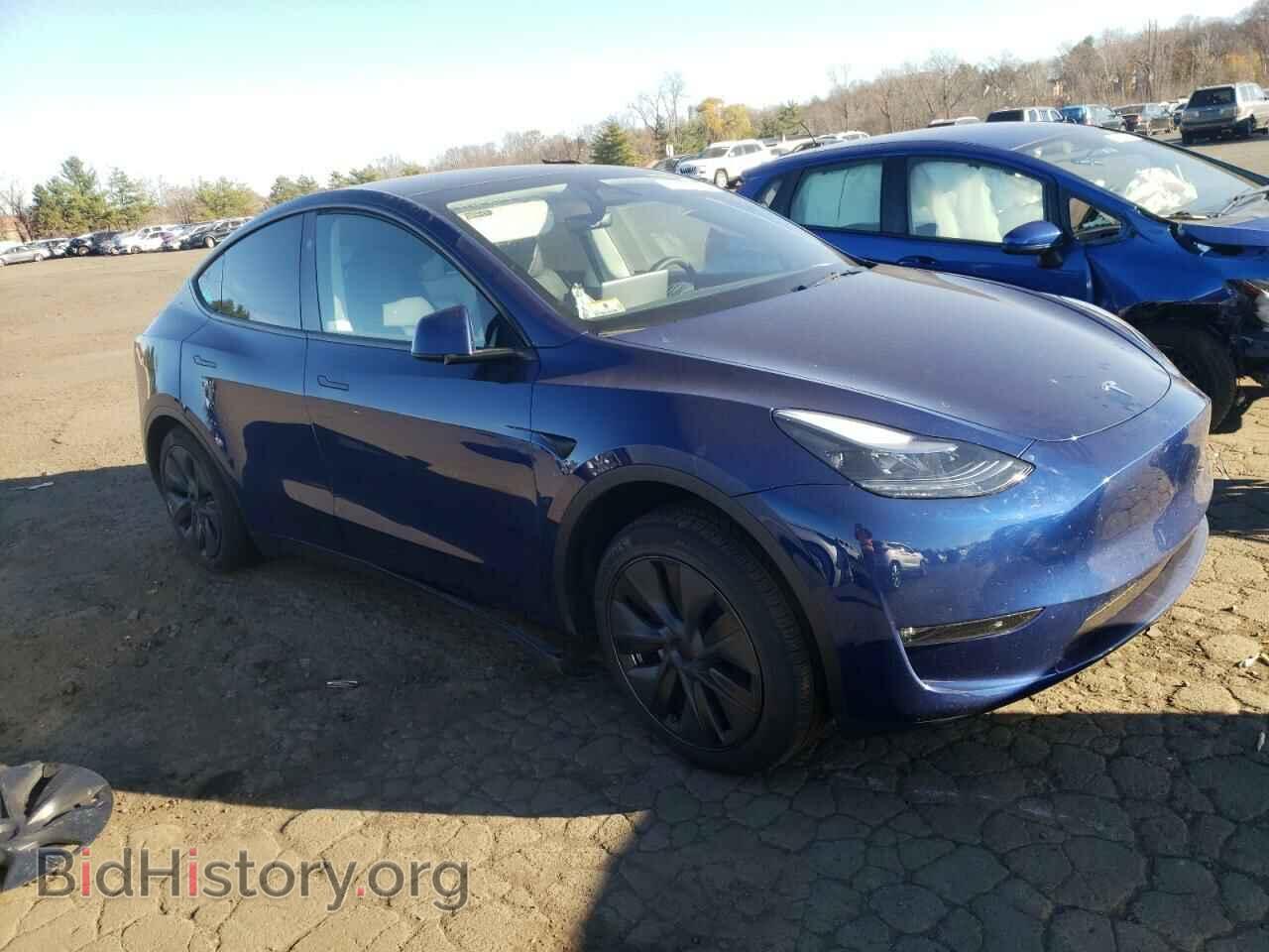 2024 TESLA MODEL Y - VIN: 7SAYGDEE0RA320055 - Фото 4