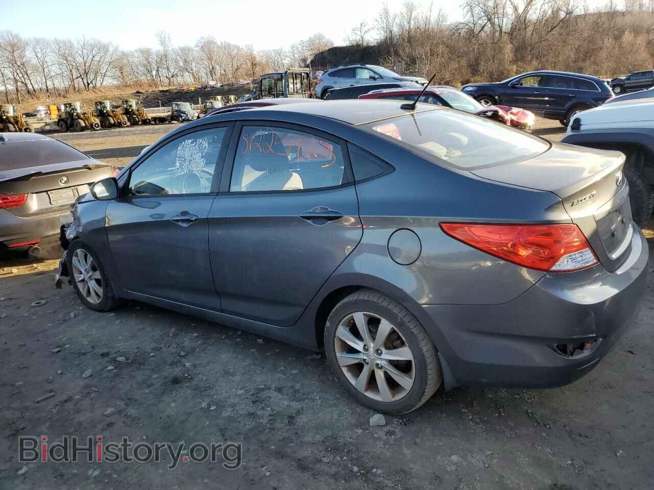 2013 HYUNDAI ACCENT - VIN: KMHCU4AE5DU278325 - Фото 2