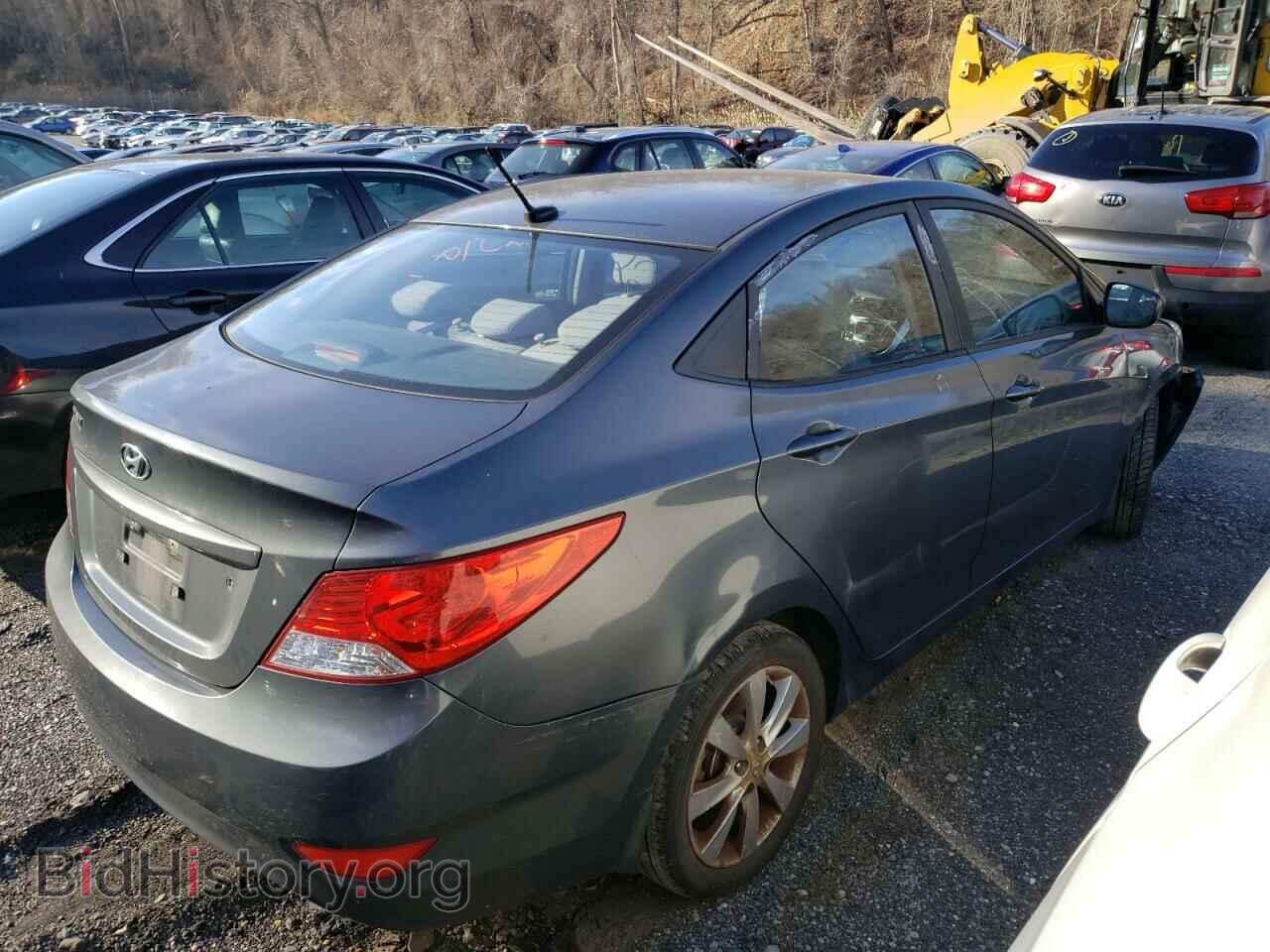 2013 HYUNDAI ACCENT - VIN: KMHCU4AE5DU278325 - Фото 3