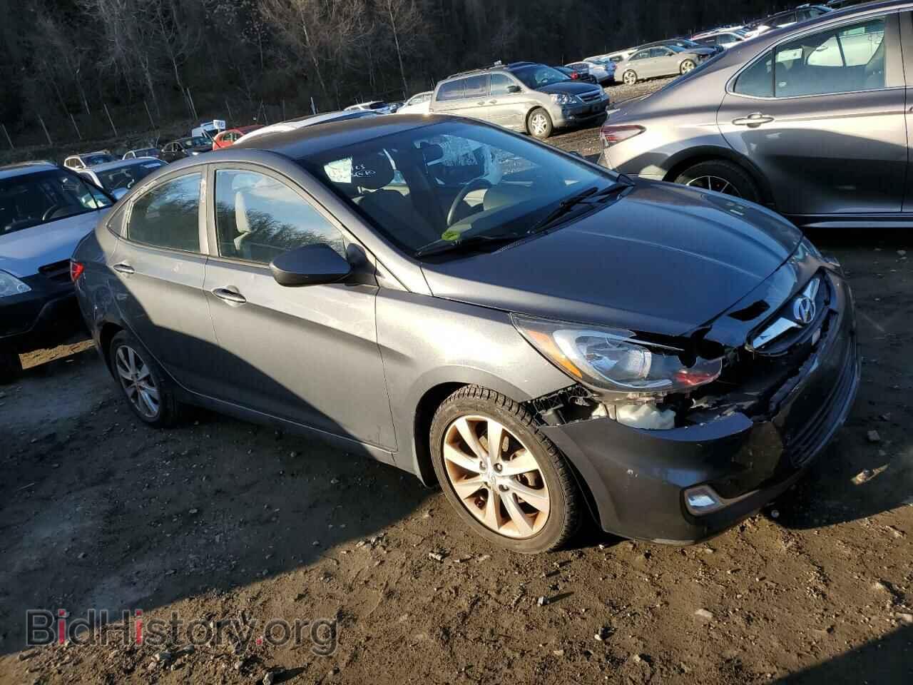 2013 HYUNDAI ACCENT - VIN: KMHCU4AE5DU278325 - Фото 4