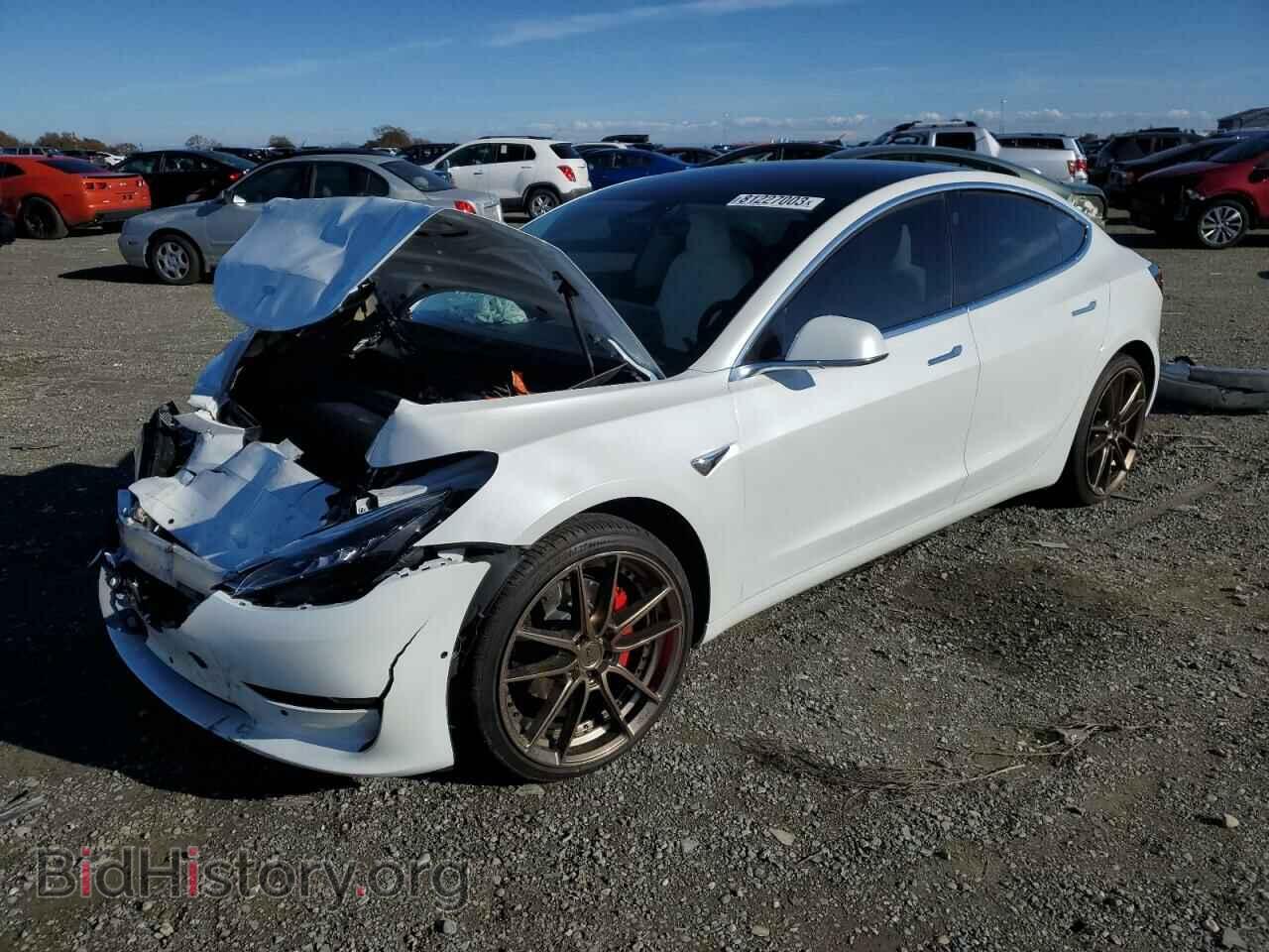 Photo 5YJ3E1EA1KF431778 - TESLA MODEL 3 2019