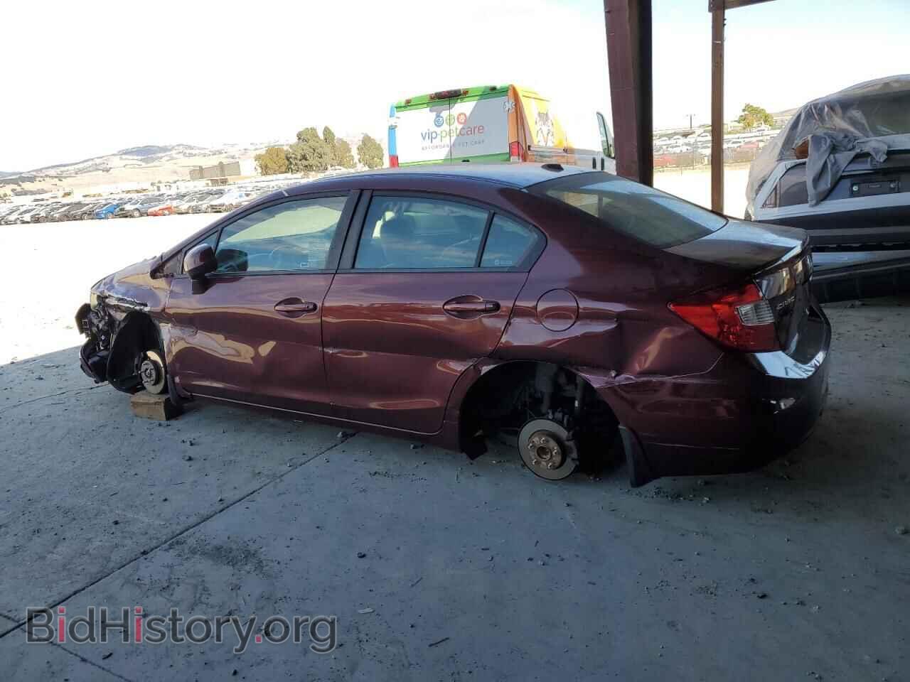 2012 HONDA CIVIC - VIN: 2HGFB2F86CH573841 - Фото 2
