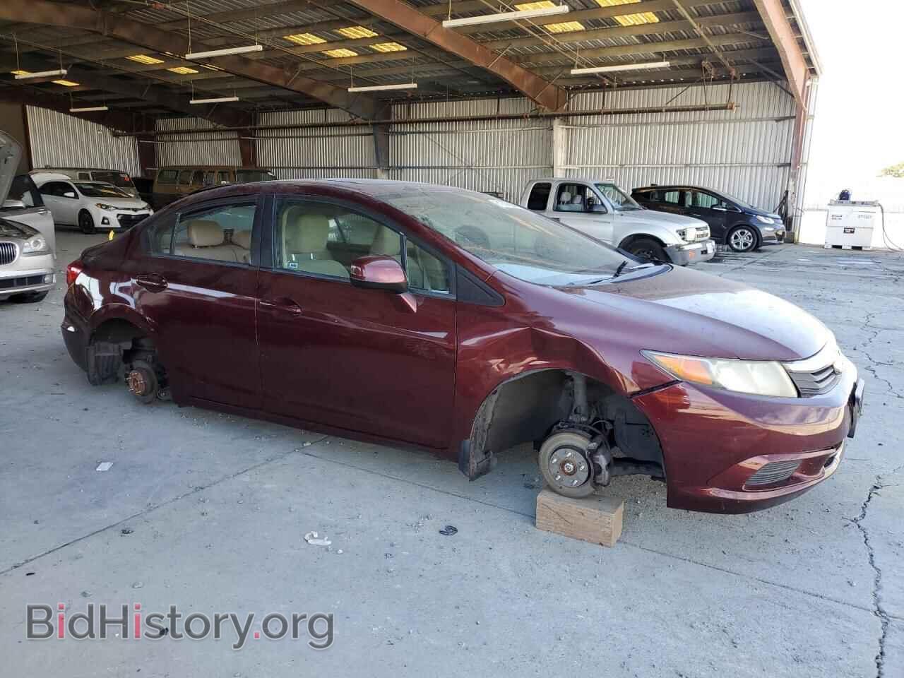 2012 HONDA CIVIC - VIN: 2HGFB2F86CH573841 - Фото 4