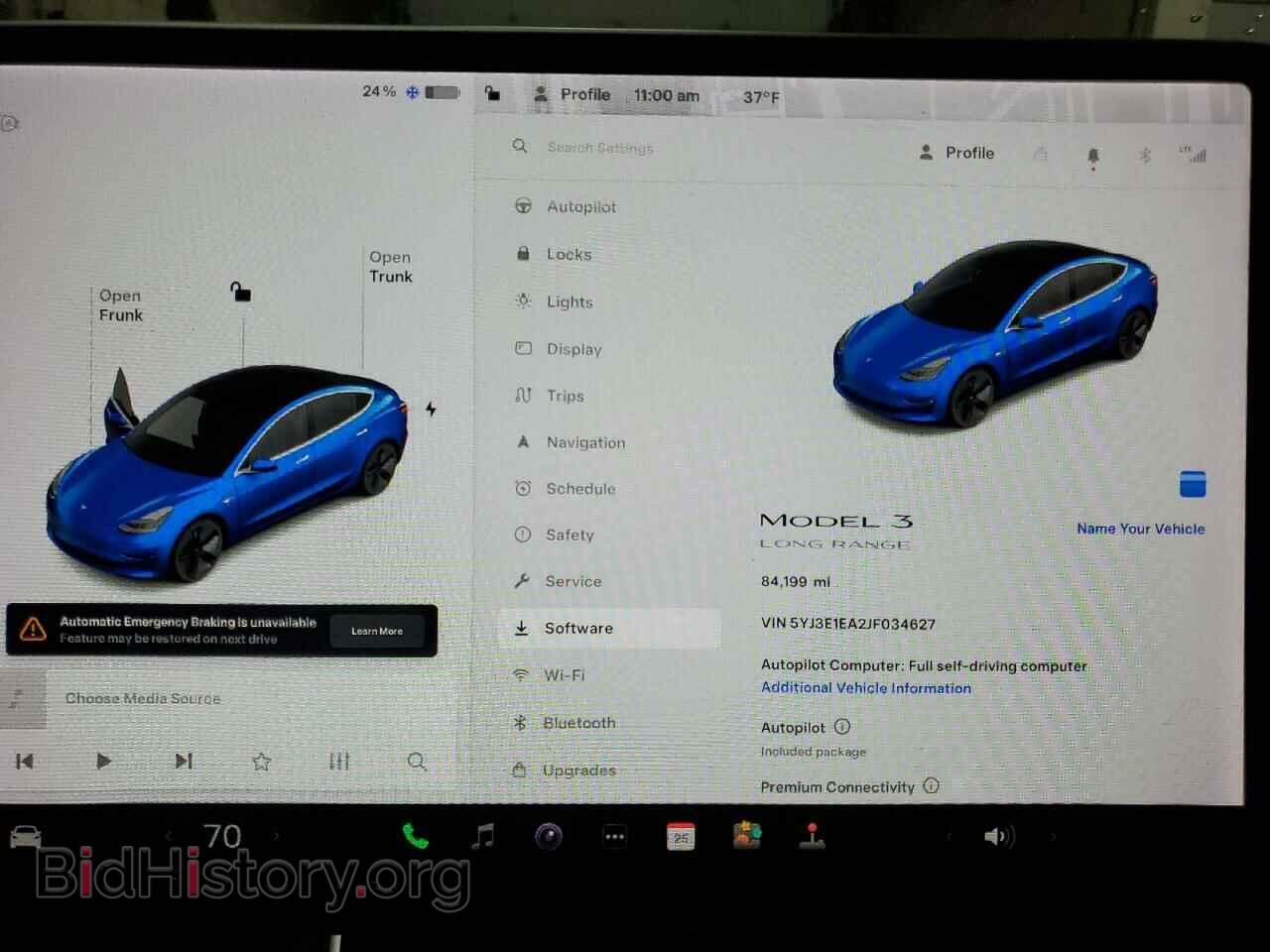 2018 TESLA MODEL 3 - VIN: 5YJ3E1EA2JF034627 - Фото 9