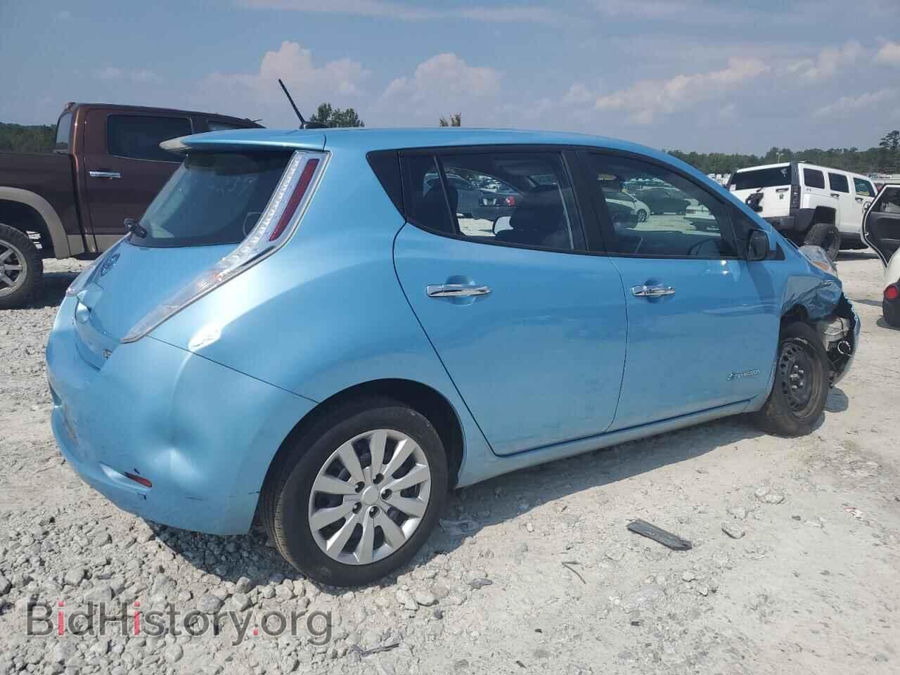 2015 NISSAN LEAF - VIN: 1N4AZ0CP7FC316155 - Фото 3