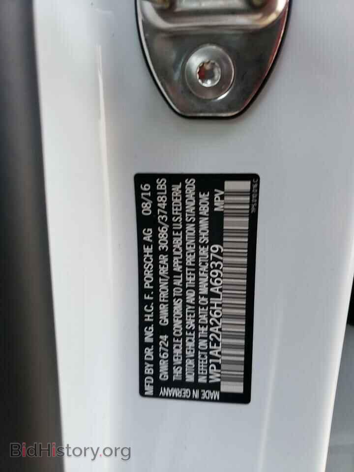 2017 PORSCHE CAYENNE - VIN: WP1AE2A26HLA69379 - Фото 13