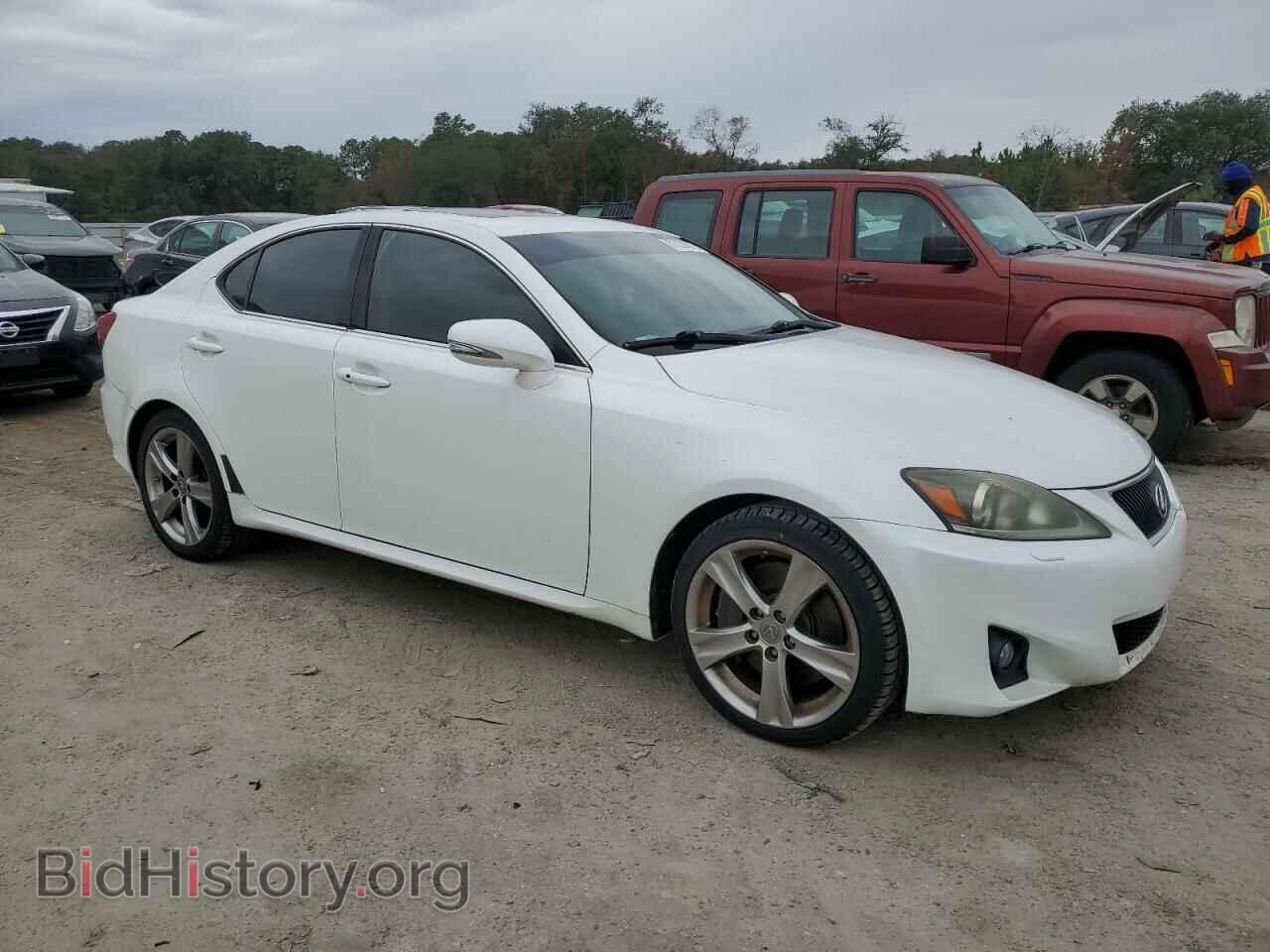 2012 LEXUS IS - VIN: JTHBE5C20C5030738 - Фото 4