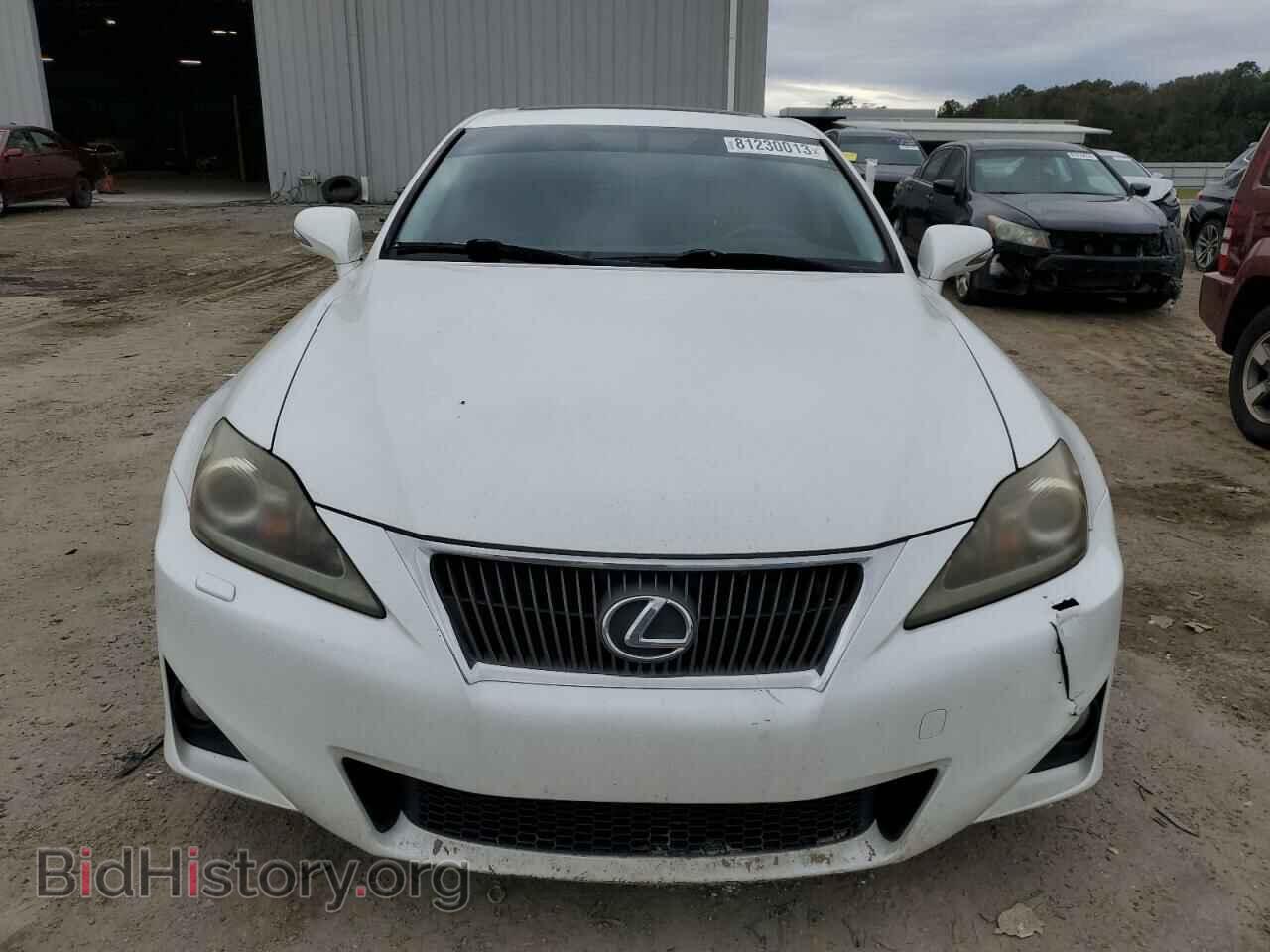 2012 LEXUS IS - VIN: JTHBE5C20C5030738 - Фото 5