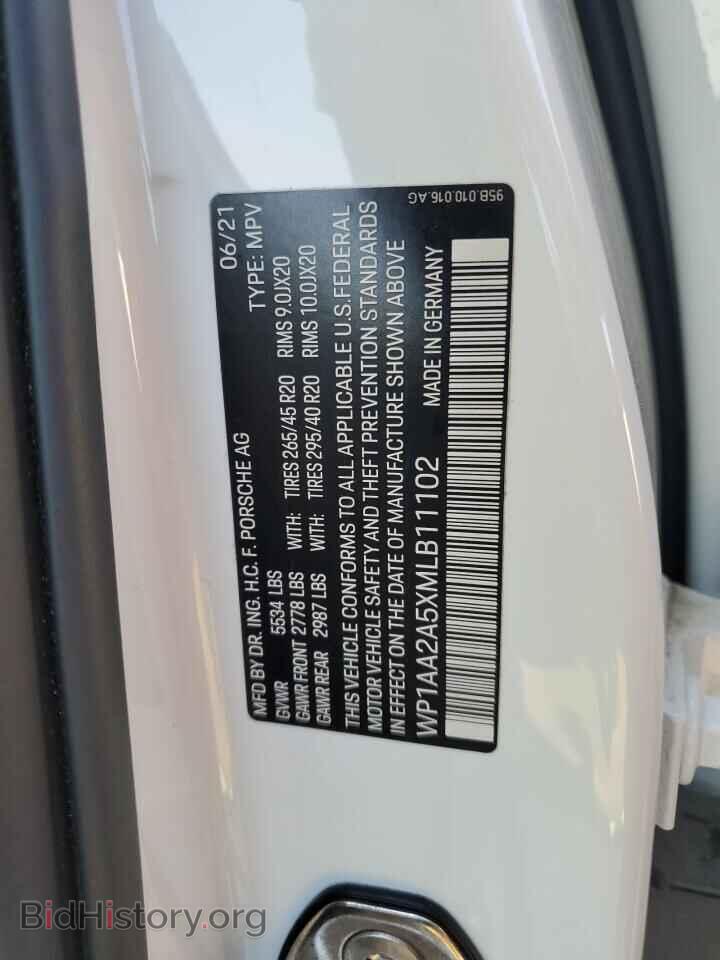 2021 PORSCHE MACAN - VIN: WP1AA2A5XMLB11102 - Photo 13