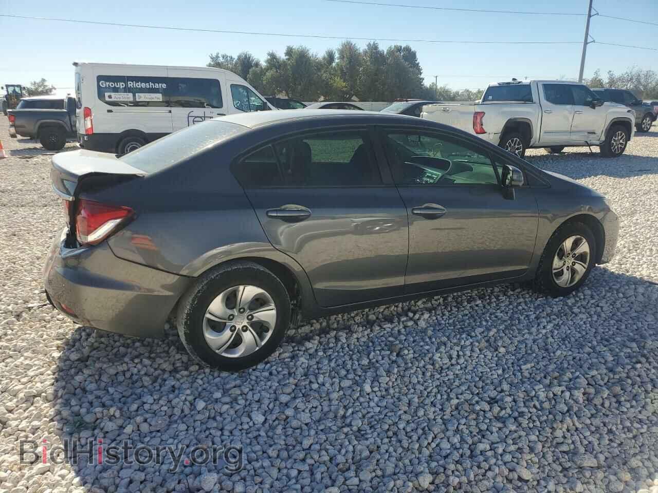2013 HONDA CIVIC - VIN: 2HGFB2F57DH550026 - Фото 3