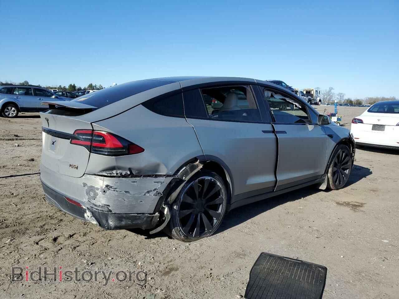 2022 TESLA MODEL X - VIN: 7SAXCBE64NF332338 - Photo 3