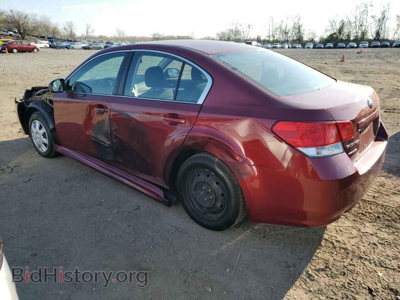 2013 SUBARU LEGACY - VIN: 4S3BMBA67D3047493 - Фото 2