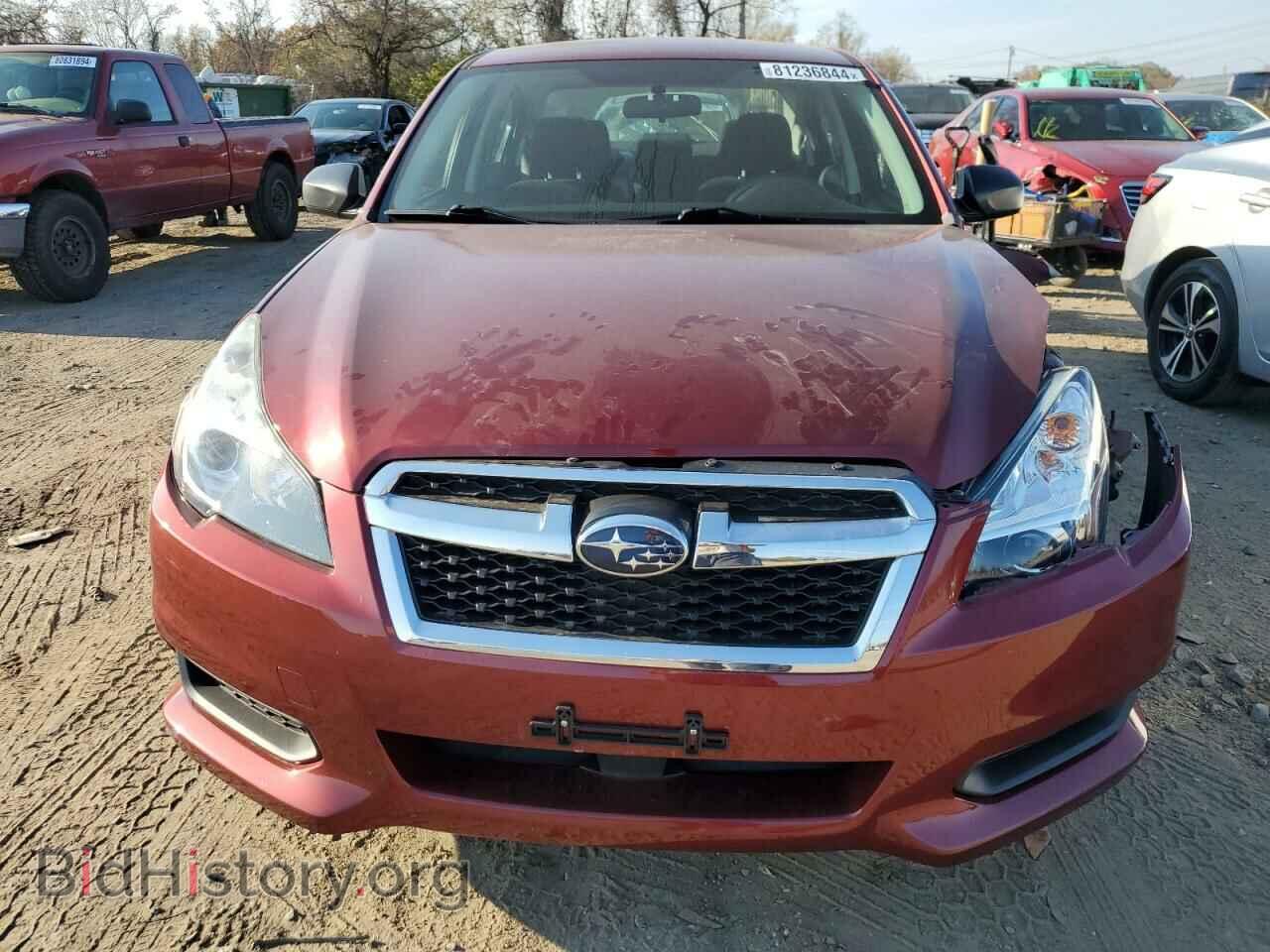 2013 SUBARU LEGACY - VIN: 4S3BMBA67D3047493 - Фото 5