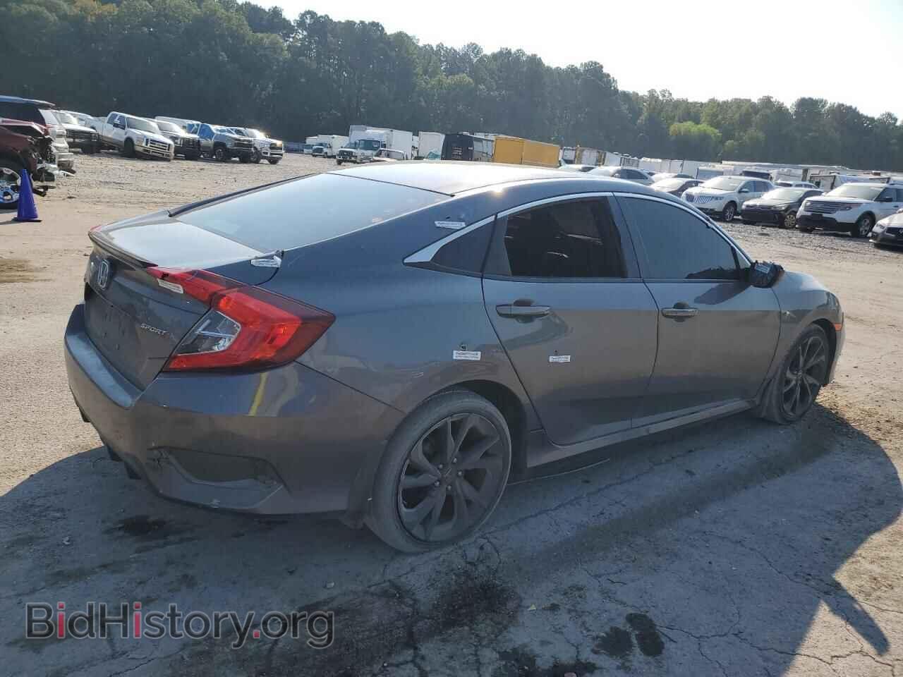 2019 HONDA CIVIC - VIN: 19XFC2F85KE016554 - Фото 3