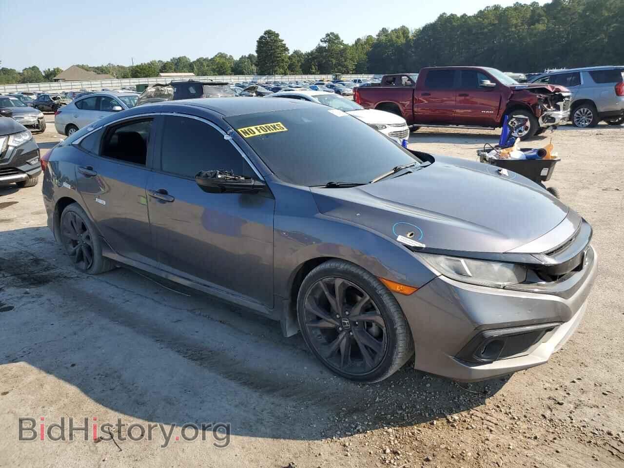 2019 HONDA CIVIC - VIN: 19XFC2F85KE016554 - Фото 4