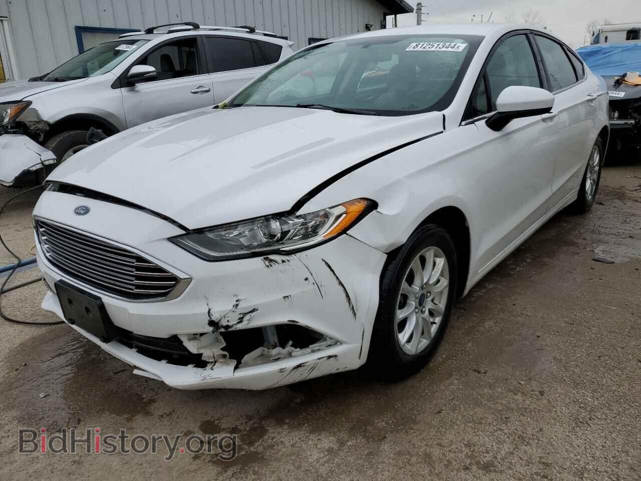 Photo 3FA6P0G73HR271287 - FORD FUSION 2017